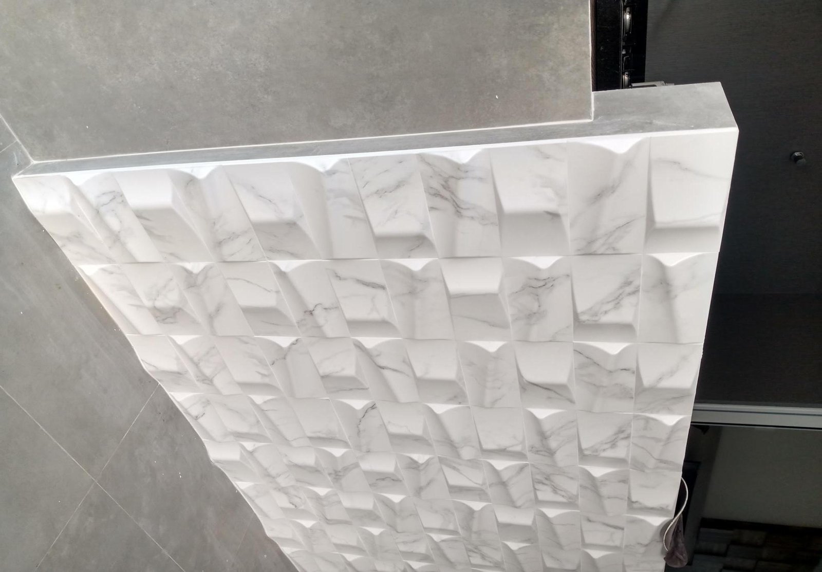 Revestimento técnico 3D em obra executada pela G3