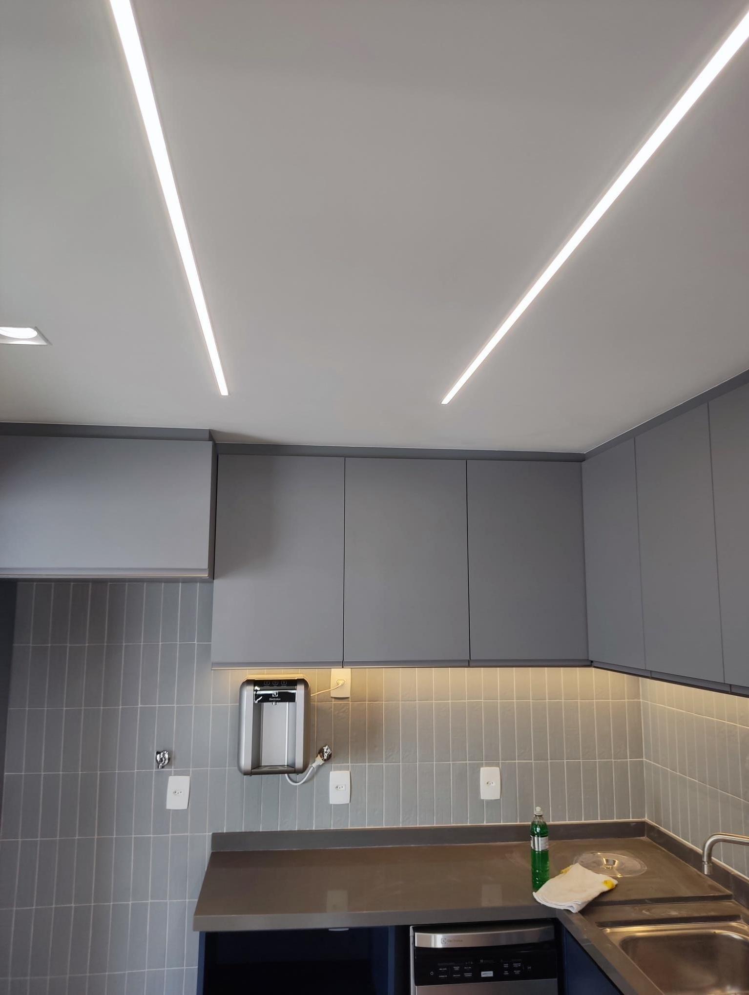 Projeto de iluminação em sanca de LED executado pela G3 em Jundiaí